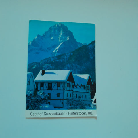 AK Hinterstoder. Gasthof Gressenbauer. Ch. u. G. Gabriel.