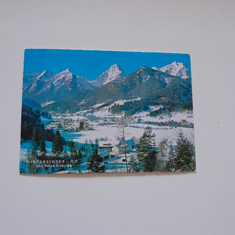 AK Hinterstoder und Totes Gebirge.