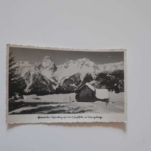 AK Hinterstoder. Schrenckenzieheralm Jagdhütte im Totengebirge.