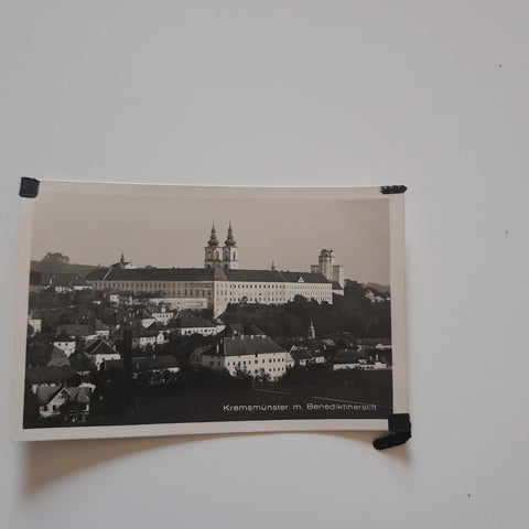 AK Kremsmünster mit Benediktinerstift.