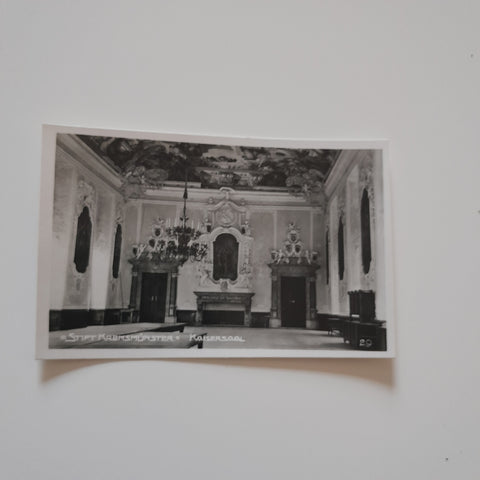 AK Stift Kremsmünster. Kaisersaal. (1935)