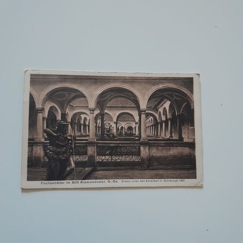 AK Fischbehälter im Stift Kremsmünster.