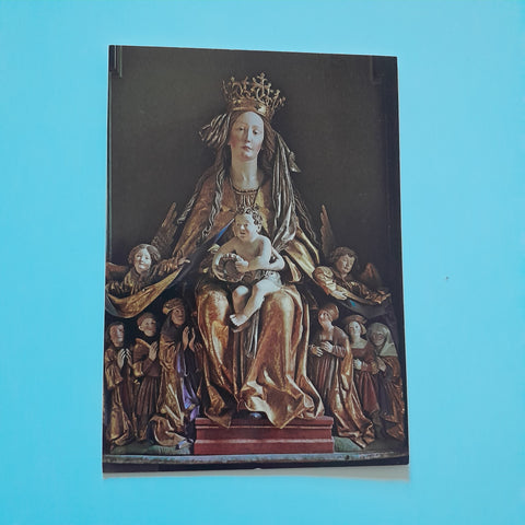 AK Wallfahrtskirche Frauenstein. Gregor Erhart. Schutzmantelmadonna.