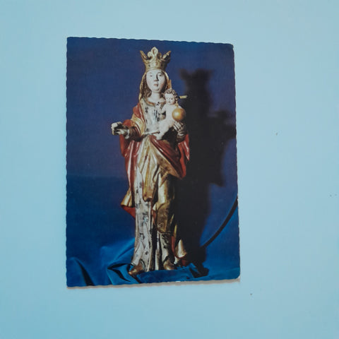 AK Wallfahrtskirche Frauenstein. Wallfahrtsmadonna (Spätgotik)