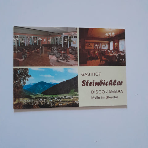 AK Molln 72. Gasthof und Diskothek Jamara. Familie Steinbichler.