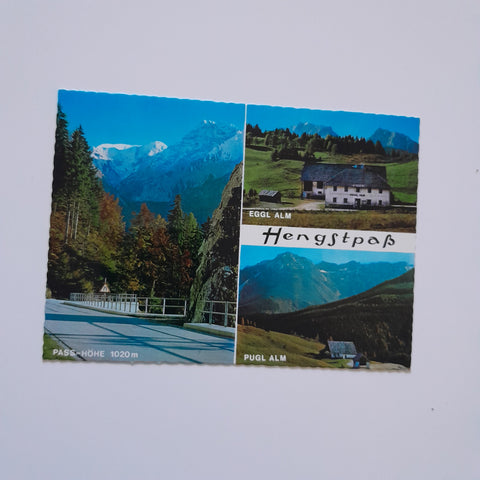 AK Rosenau am Hengstpaß. Pass-Höhe. Eggl Alm. Pugl Alm.