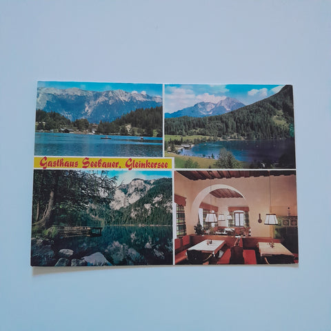 AK Roßleithen 14. Gasthaus Seebauer. Gleinkersee.