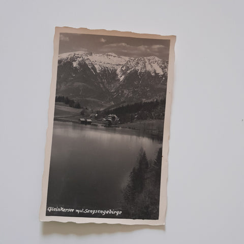 AK Gleinkersee mit Sengsengebirge.