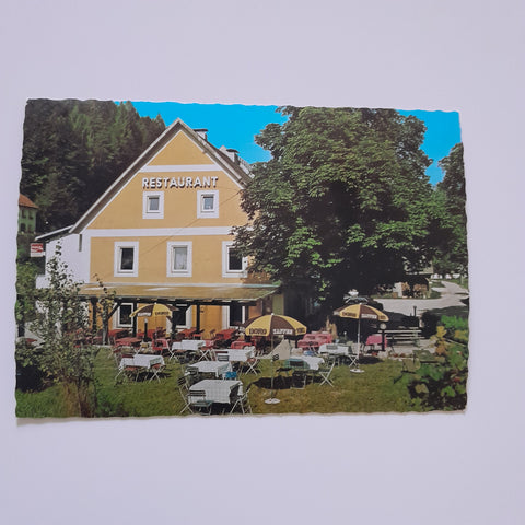 AK St. Pankraz. Gasthof Steyrbrücke Familie Kerbl.