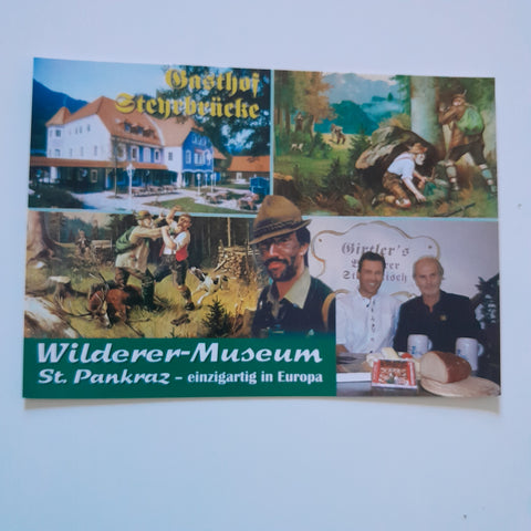 AK St. Pankraz. Gasthof Steyrbrücke Wilderer Museum.
