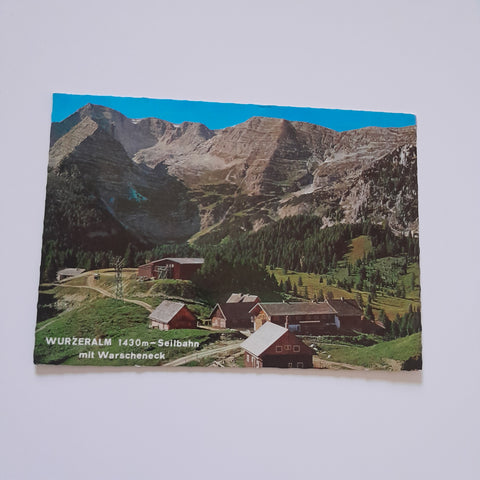 AK Spital am Pyhrn. Wurzeralm. Seilbahn.