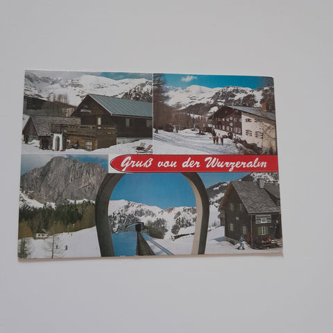 AK Gruss von der Wurzeralm. Spital am Pyhrn.