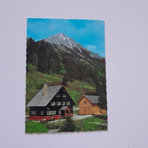 AK Spital am Pyhrn. Bosruckhütte mit Gr. Pyhrgas.