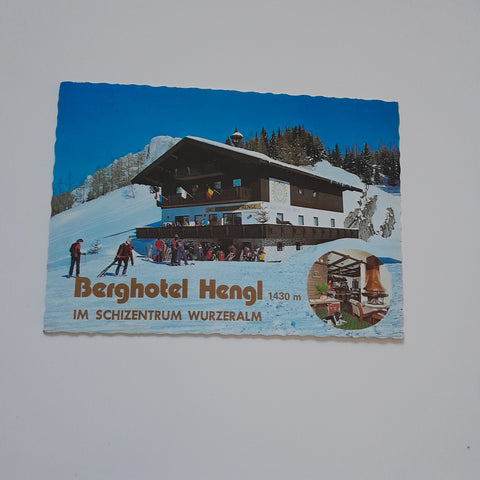AK Spital am Pyhrn. Berghotel Hengl -Schischule.