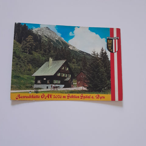 AK Spital am Pyhrn 280. Bosruckhütte. H. u. H. Gumpenberger.