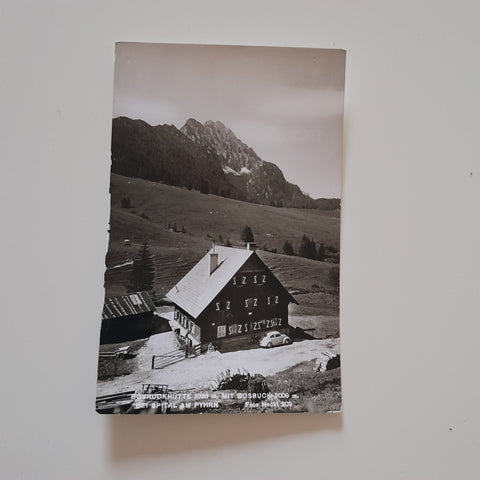 AK Bosruckhütte mit Bosruck bei Spital am Pyhrn.