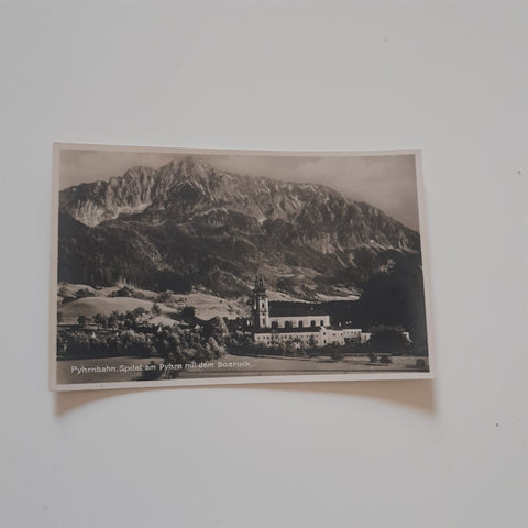 AK Pyhrnbahn. Spital am Pyhrn mit dem Bosruck (1928)
