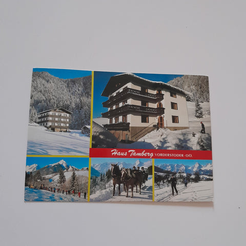 AK Vorderstoder. Haus Tamberg. Inh. Stefan u. Siegfriede Eibl.