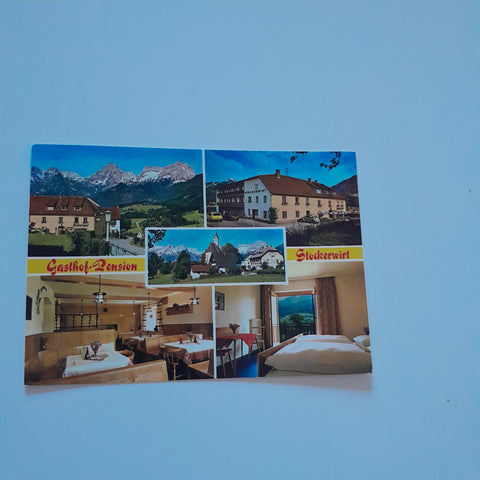 AK Vorderstoder. Gasthof Pension Stockerwirt. A. u. H. Ramsebner.