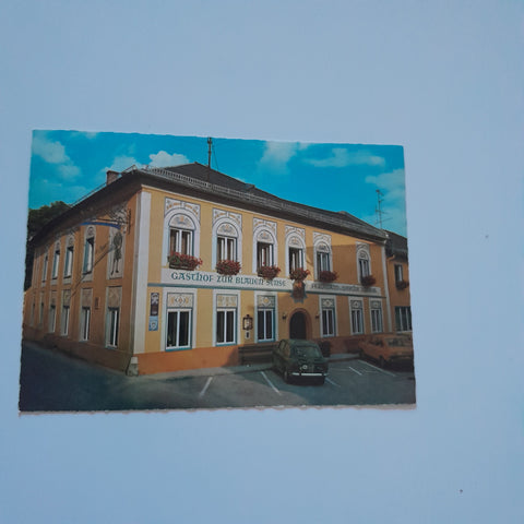 AK Windischgarsten. Gasthof Blaue Sense. M. u. F. Immerl.