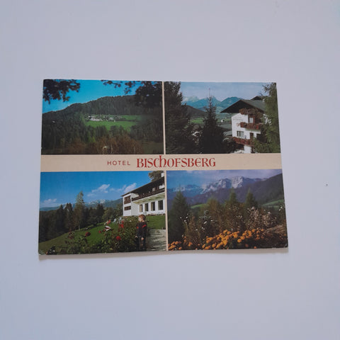 AK Windischgarsten. Hotel Bischofsberg. Elfriede und Herbert Löger.