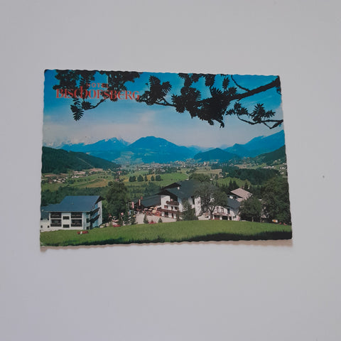 AK Windischgarsten. Hotel Bischofsberg. Elfriede und Herbert Löger.