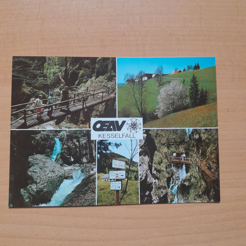 AK Kesselfall bei Semriach. Kesselfallsteig.