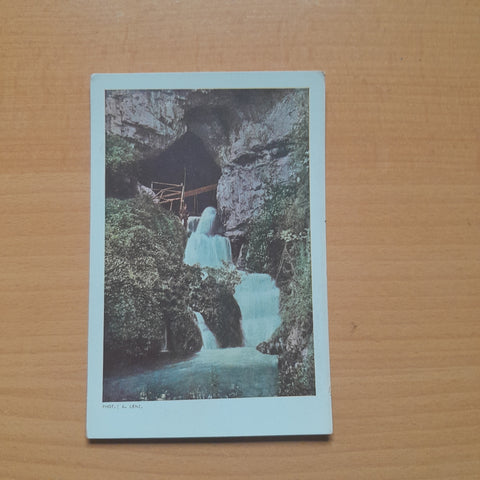 AK Lurhöhle bei Peggau. Höhleneingang vor der Erschließung.