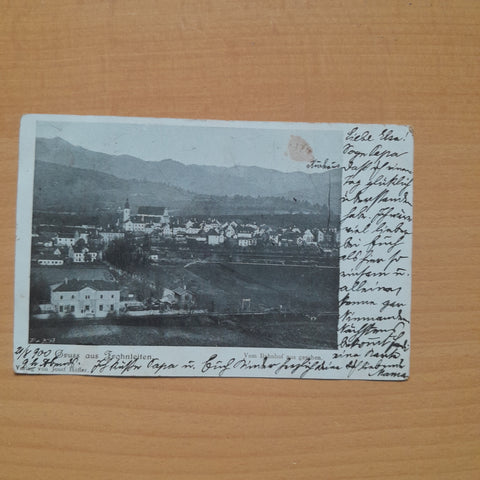 AK Gruss aus Frohnleiten (Gelaufen 1900)
