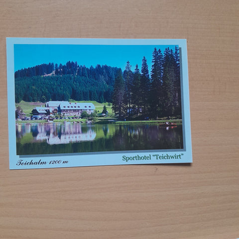 AK Teichalm. Teichwirt Vorauer.