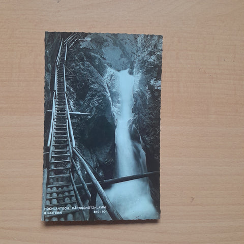 AK Hochlantsch. Bärnschützklamm. 6 Leitern.