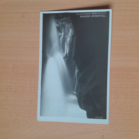 AK Hochlantsch-Bärnschütz. Grosser Wasserfall. (1940)
