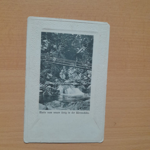 AK Motiv vom neuen Steig in der Bärenschütz.