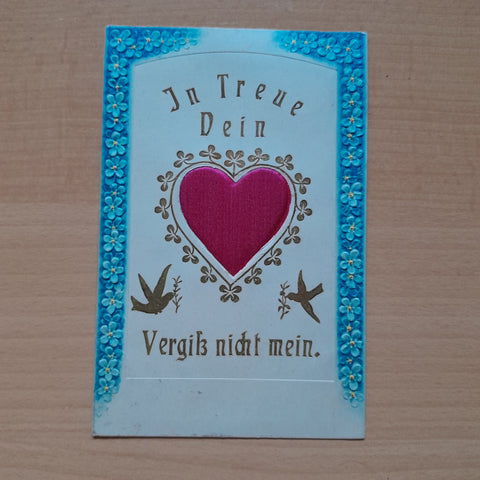 AK In Treue Dein Vergiß nicht mein.