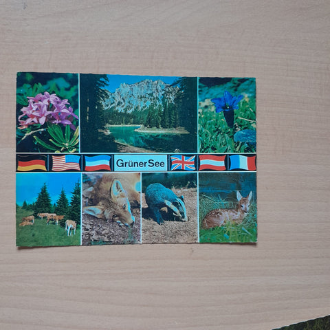 AK Grüner See mit Pribitz.