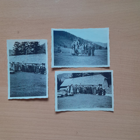 3 Fotos Seeberg (24.10.1948)