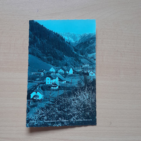 AK Au bei Aflenz. (1960)