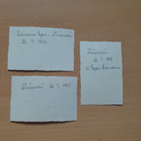 3 Fotos Turnau. (26.7.1948) Zustand: gut.