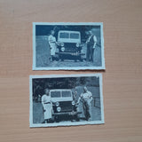 2 Fotos Turnausattel. (21.5.1950)