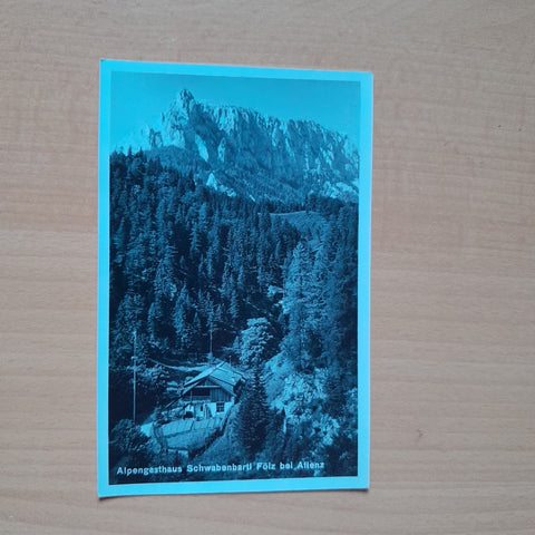 AK Alpengasthaus Schwabenbartl. Fölz bei Aflenz.