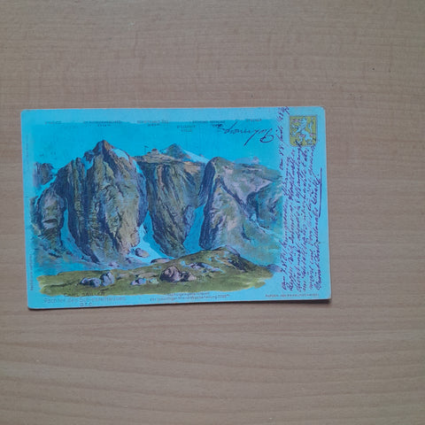 AK Carl Sailler Pächter des Schiestelhauses, Höchstgelegener Urquell der zukünftigen Wiener Wasserleitung 2200m Aufgen. vom Kaarl-Hochkogel.