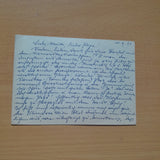 Postkarte. Absender Edith Bauer, Aflenz, Haus Rainer an Buckdruckerei Ch. Bauer, Graz.