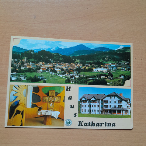 AK Neumarkt. Haus Katharina. Altenheim der Marktgemeinde Neumarkt. Grünerweg 10.