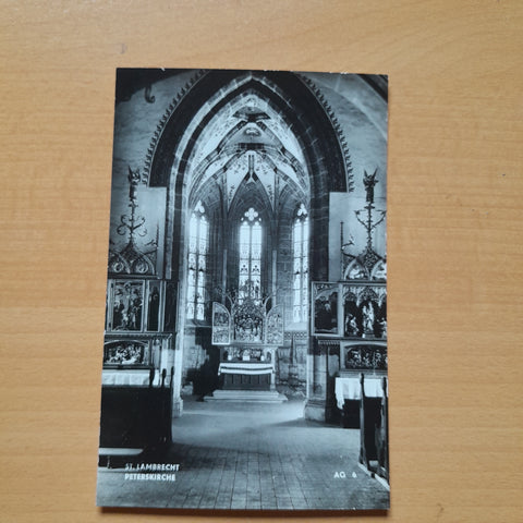 AK  St. Lambrecht. Peterskirche.