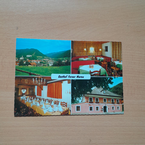 AK Murau. Gasthof zur Gassenhube. L. u. H. Ferner.
