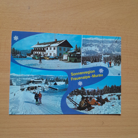 AK Sonnenregion Frauenalpe Murau.