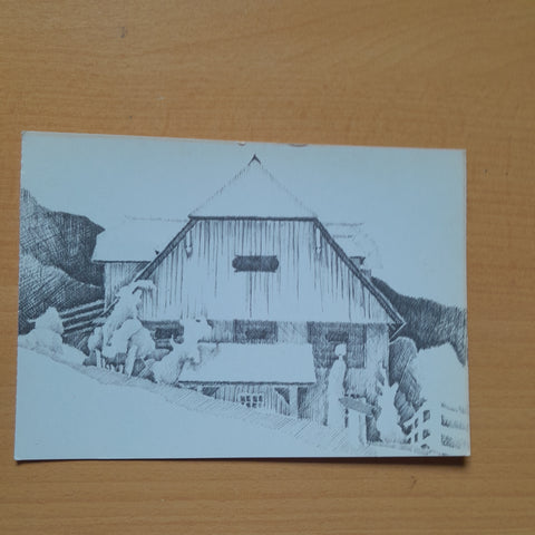 AK St. Ruprecht ob Murau. Steirisches Holzmuseum. Außenansicht Brigitta Rosian.