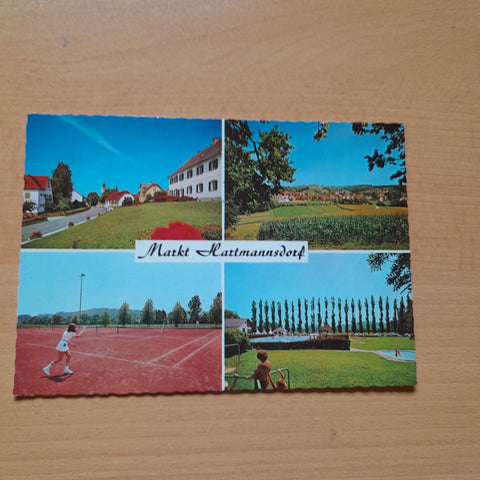 AK Markt Hartmannsdorf.