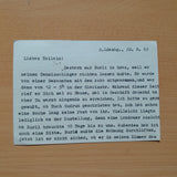 Postkarte Absender Deutschlandsberg an Edith Bauer, Graz.
