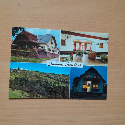 AK Gasthaus und Pension Fuchswirt A. u. J. Jochum. Greisdorf 4. St. Stefan bei Stainz.